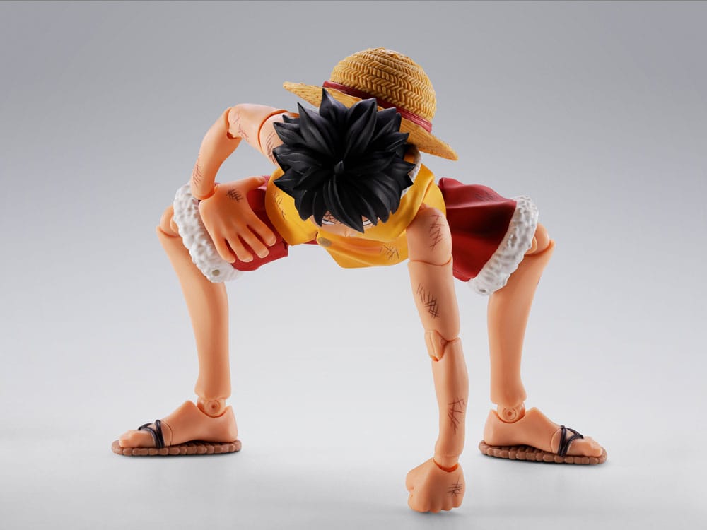 One Piece S.H.Figuarts Action Figure Monkey D. Luffy Marineford 15 cm - Bandai Tamashii Nations Action Figures