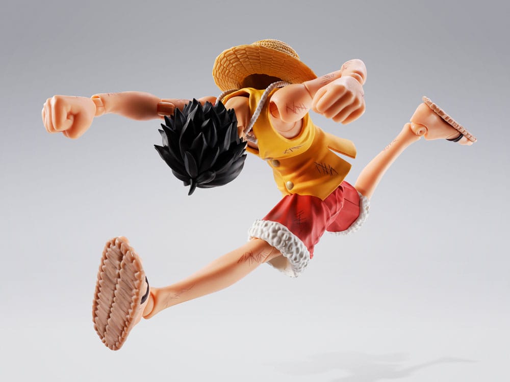 One Piece S.H.Figuarts Action Figure Monkey D. Luffy Marineford 15 cm - Bandai Tamashii Nations Action Figures