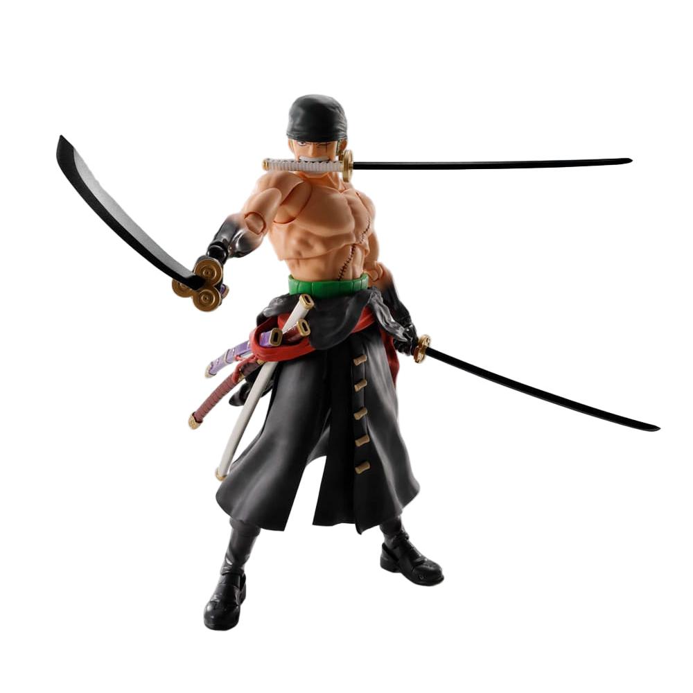 One Piece S.H.Figuarts Action Figure Roronoa Zoro The King of Hell 15 cm - Bandai Tamashii Nations Action Figures