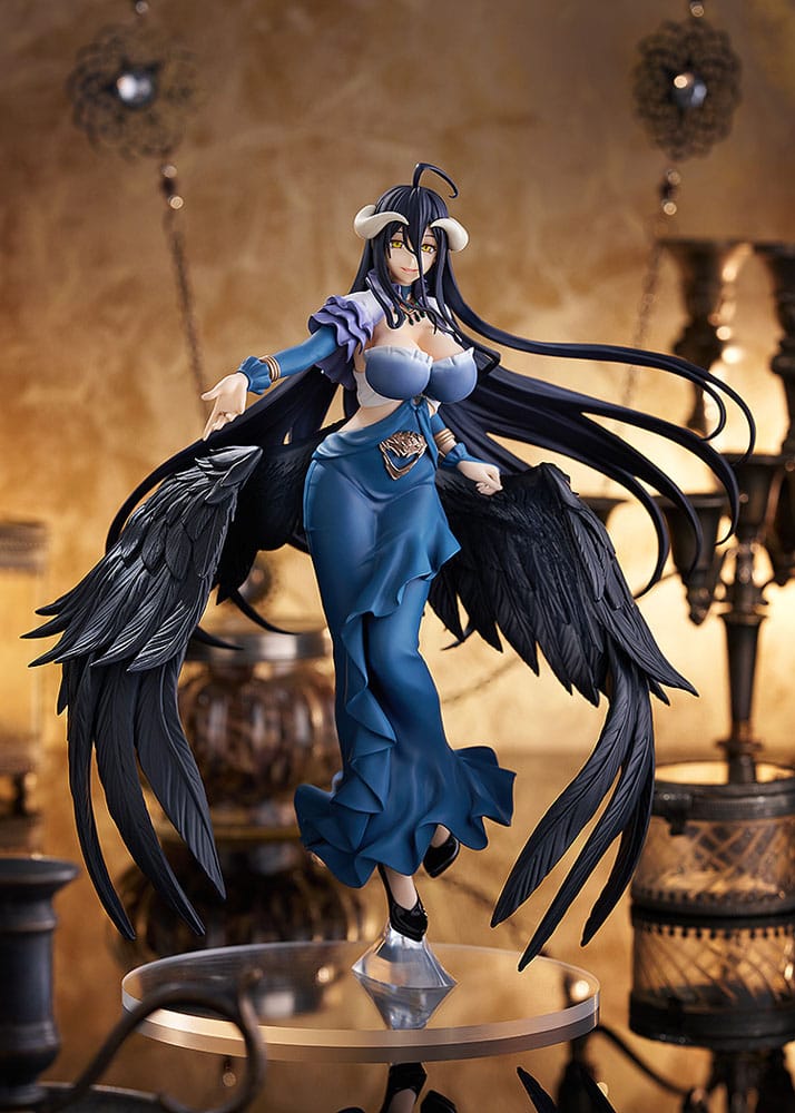 Overlord Pop Up Parade SP PVC Statue Albedo: Jet Black Dress Ver. 25 cm - Good Smile Company Statue