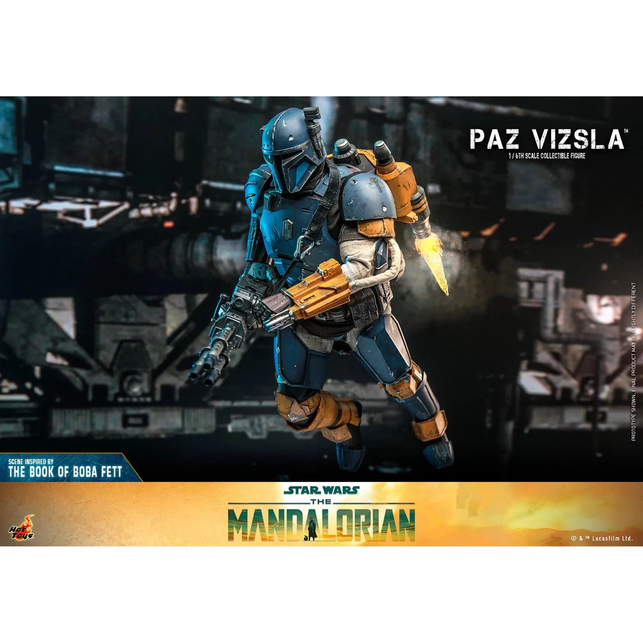 Paz Vizsla: Star Wars: The Mandalorian Hot Toys