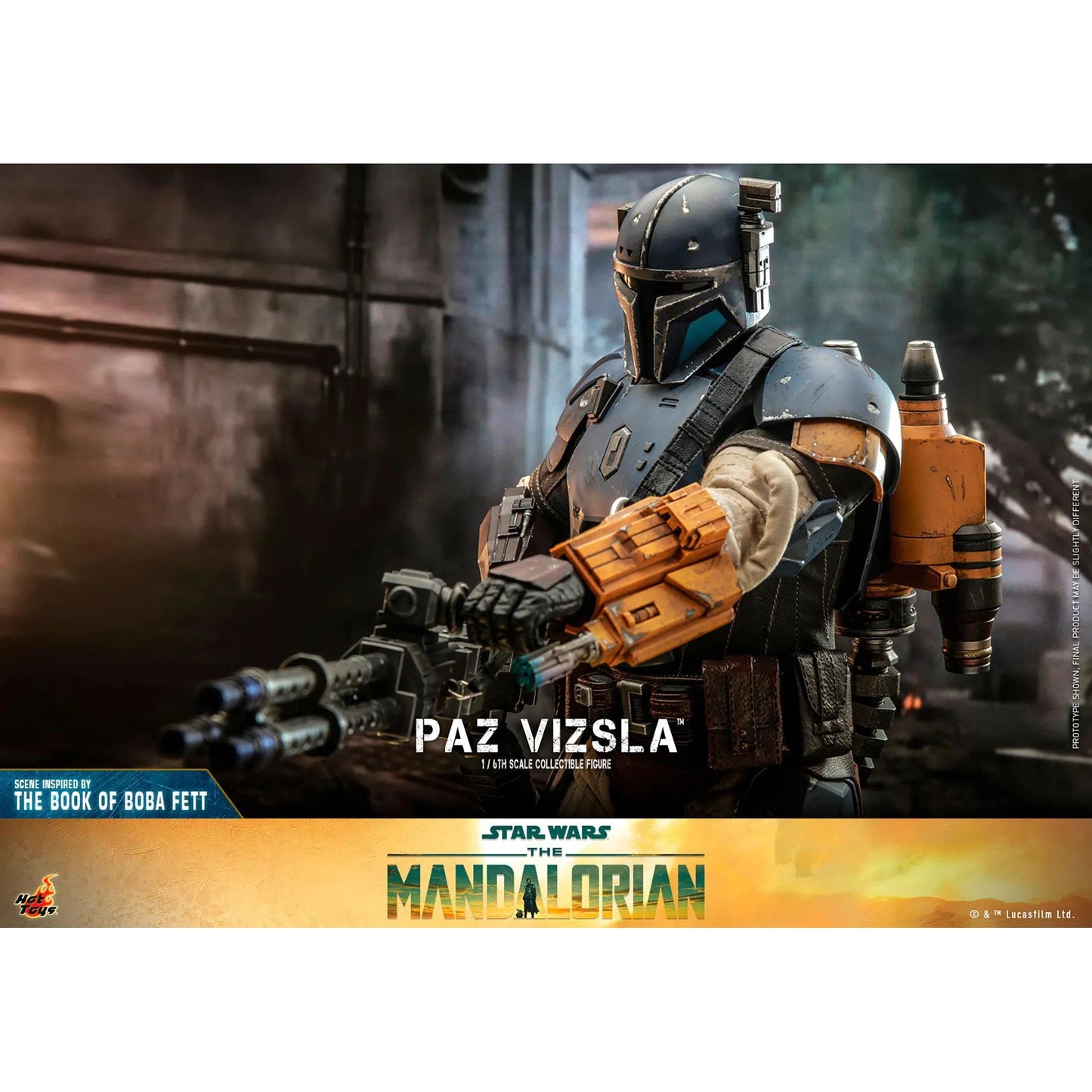 Paz Vizsla: Star Wars: The Mandalorian Hot Toys