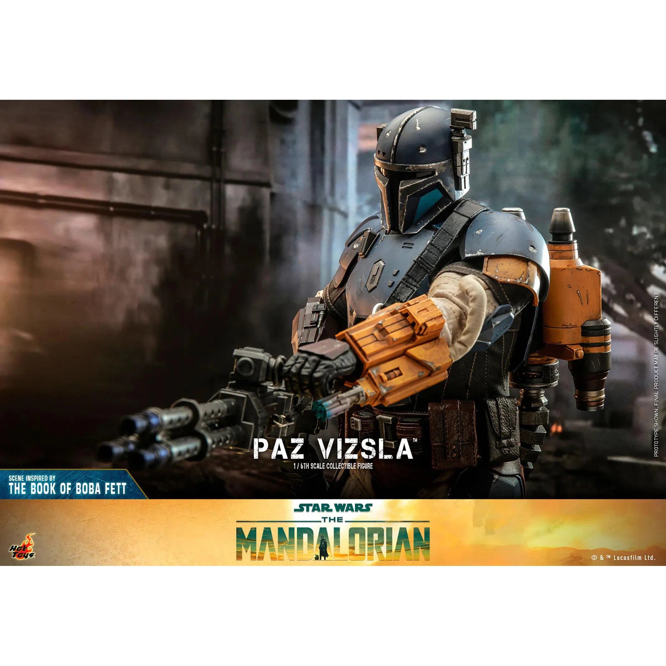 Paz Vizsla: Star Wars: The Mandalorian Hot Toys