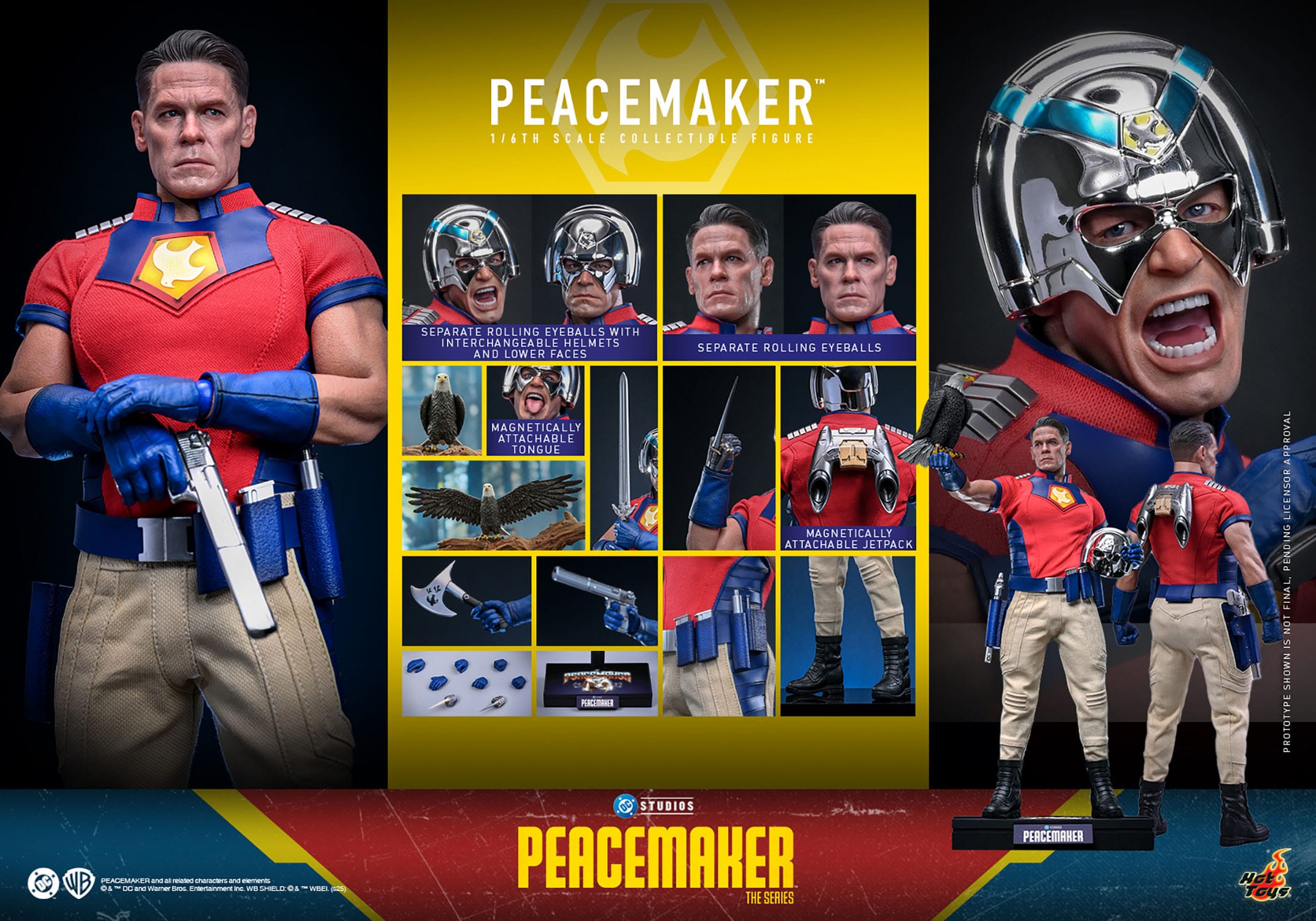 Hot Toys Peacemaker: Peacemaker (Season 2): 1/6th — Official