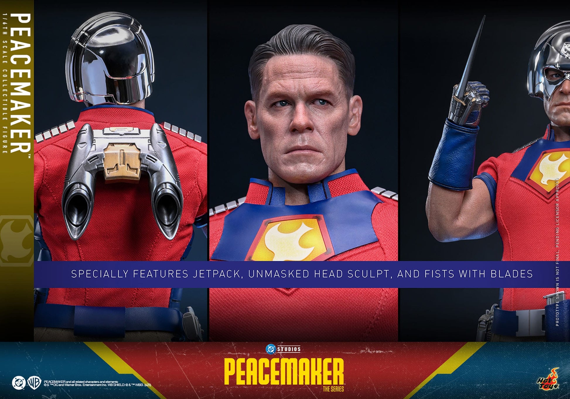 Peacemaker: Peacemaker (Season 2): 1/6th Scale Action Figure - Hot Toys Action Figure