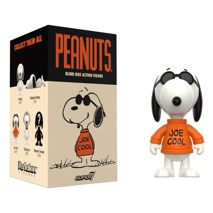 Peanuts ReAction Action Figures Wave 06 So Many Snoopies! Blind Box Display Box Qty 12 - Super7 Action Figures, Blind Boxes