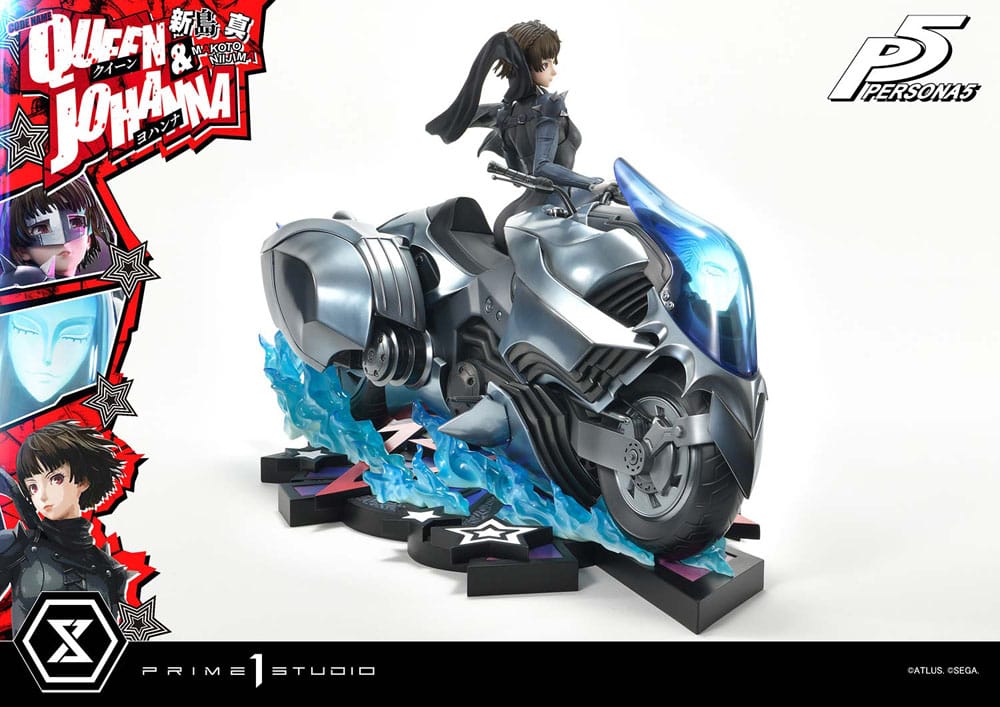 Persona 5 Premium Masterline Series Statue 1/4 Makoto Niijima "Queen" & Johanna Bonus Version 42 cm - Prime 1 Studio Statues