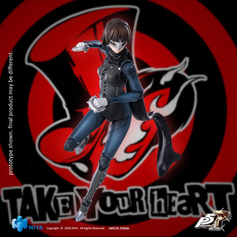 Persona 5: Royal: Royal Queen: Exquisite Basic: Action Figure - Hiya Toys Action Figures