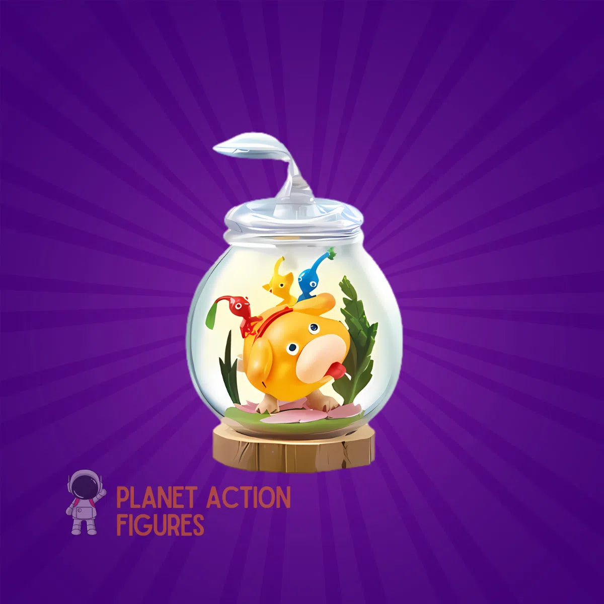 Pikmin: Terrarium Collection 2: Mini Figures 6 Pack: Full Wave Re-Ment