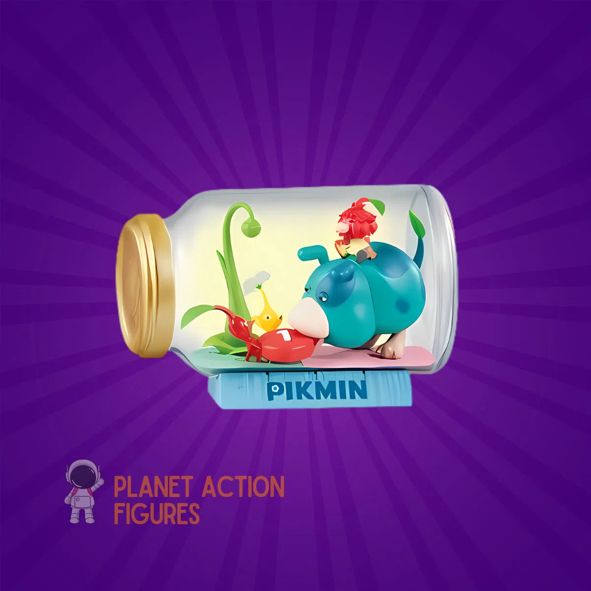Pikmin: Terrarium Collection 2: Mini Figures 6 Pack: Full Wave Re-Ment