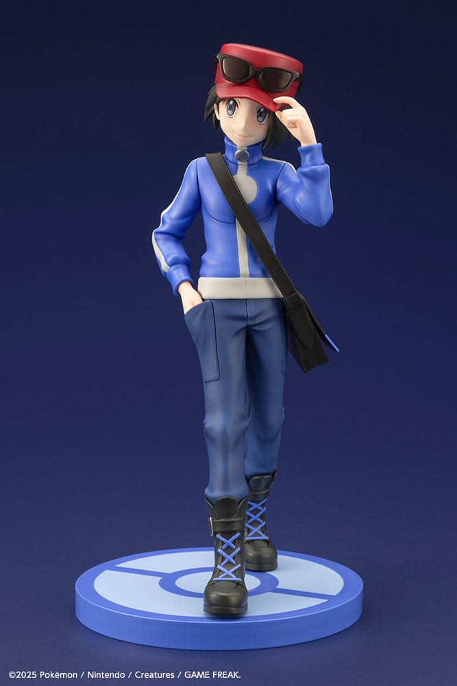 Pokémon ARTFXJ Statue 1/8 Calem & Froakie 20 cm - Kotobukiya Statue