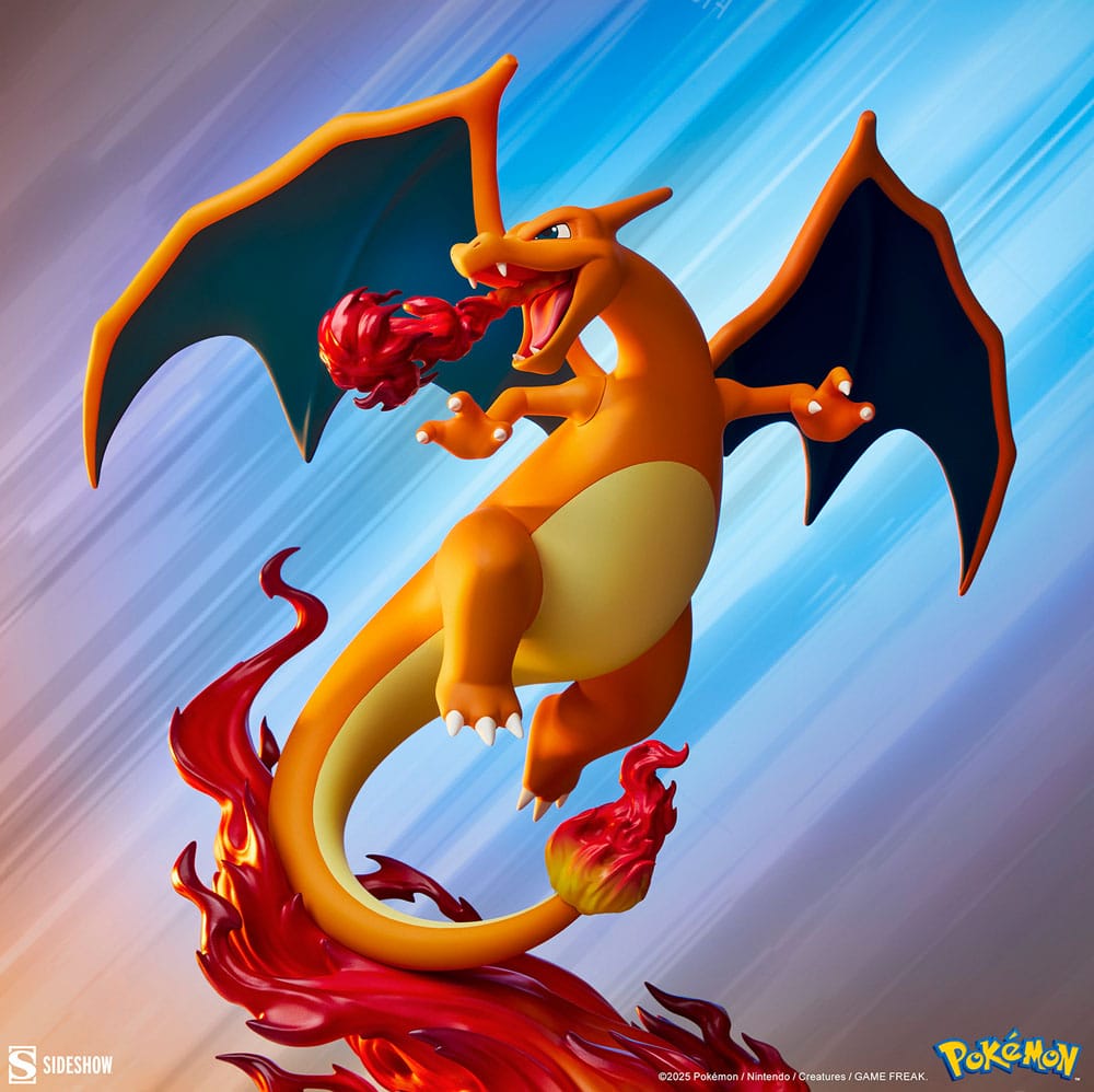 Pokémon: Charizard: Statue - Sideshow Collectibles Statue