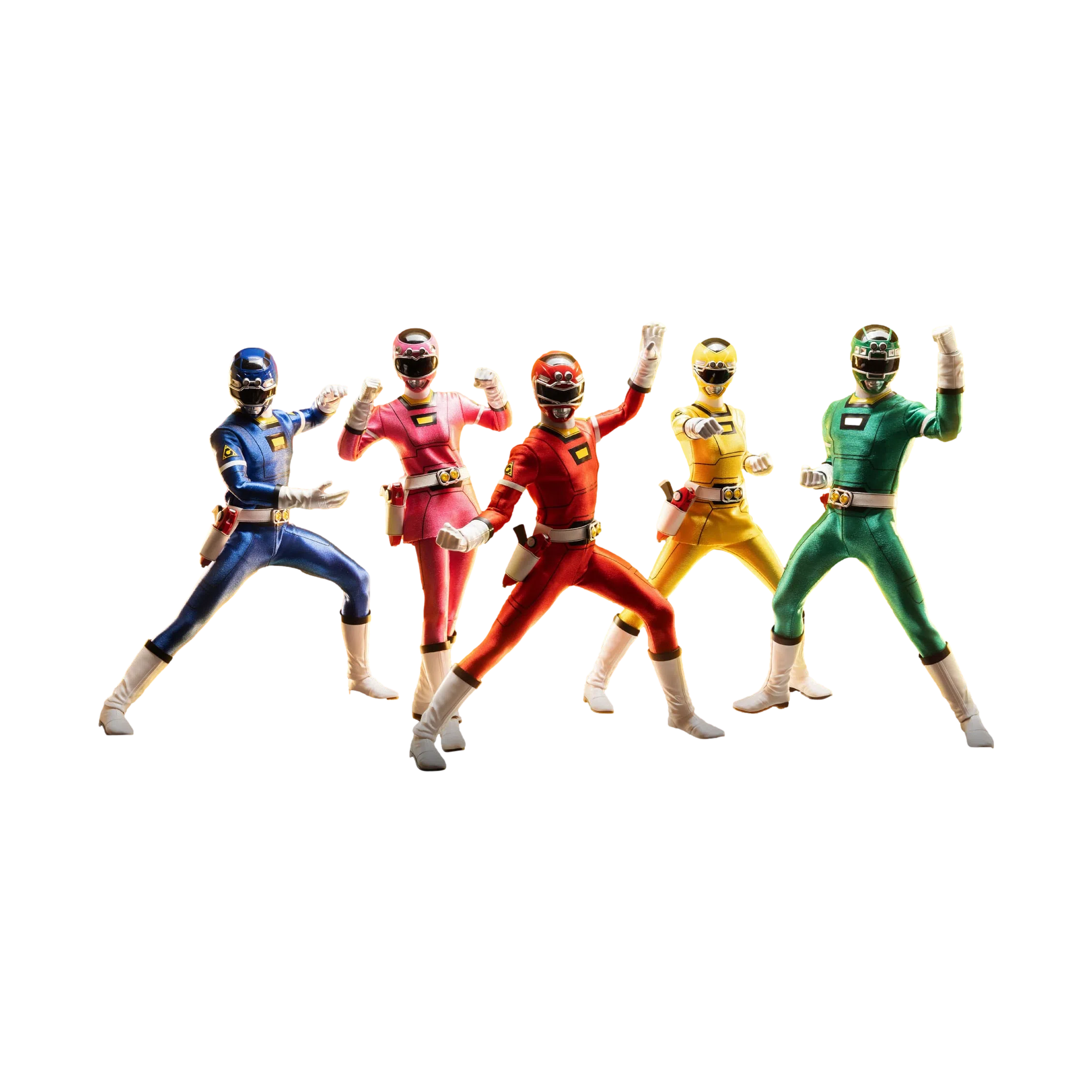 Power Rangers: Turbo: FigZero: 5 Pack: 1/6 Scale Figures ThreeZero