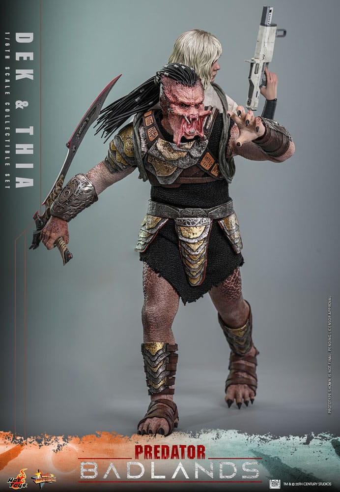 Predator: Badlands Movie Masterpiece Action Figure 1/6 Dek & Thia 30 cm - Hot Toys Action Figures