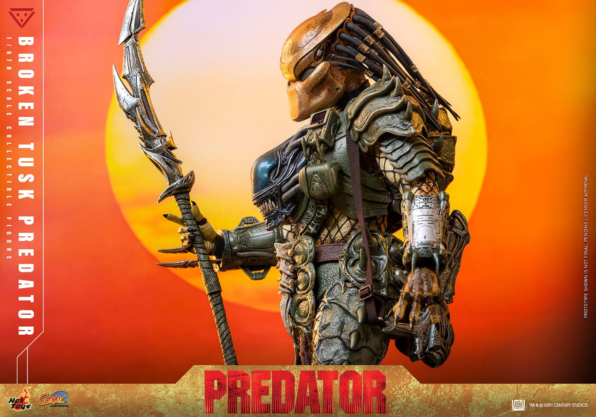 Predator: Broken Tusk Predator: 1/6th Scale Action Figure - Hot Toys Action Figure