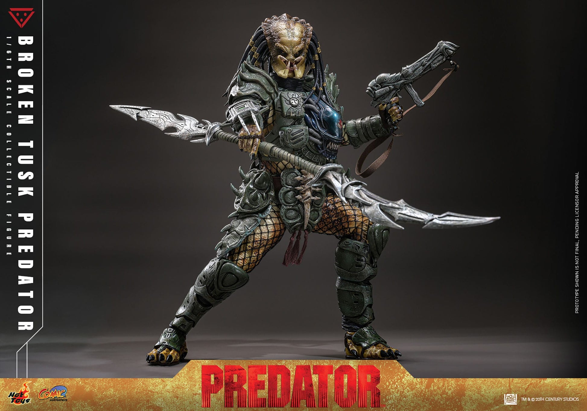Predator: Broken Tusk Predator: 1/6th Scale Action Figure - Hot Toys Action Figure