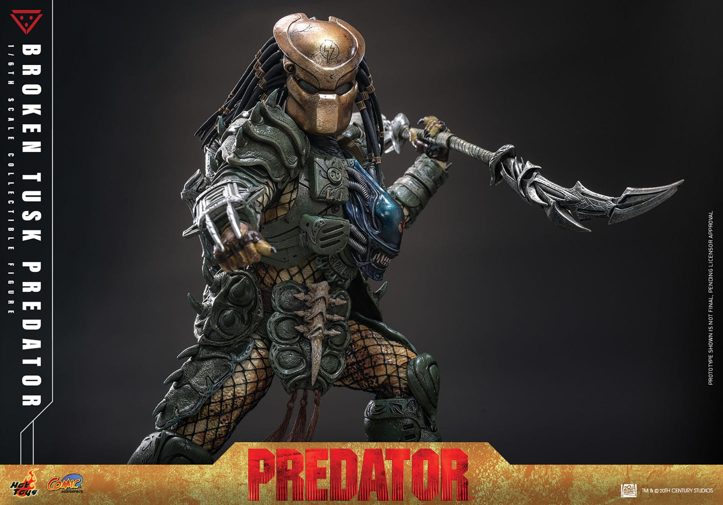 Predator: Broken Tusk Predator: 1/6th Scale Action Figure - Hot Toys Action Figure