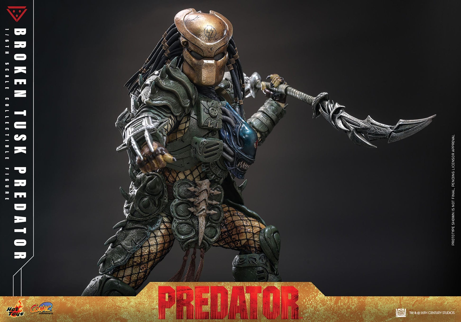 Predator: Broken Tusk Predator: 1/6th Scale Action Figure - Hot Toys Action Figure