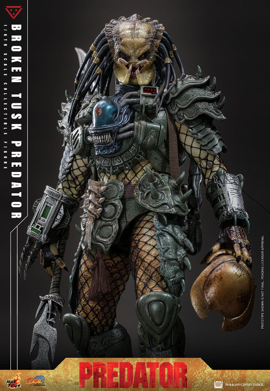 Predator: Broken Tusk Predator: 1/6th Scale Action Figure - Hot Toys Action Figure