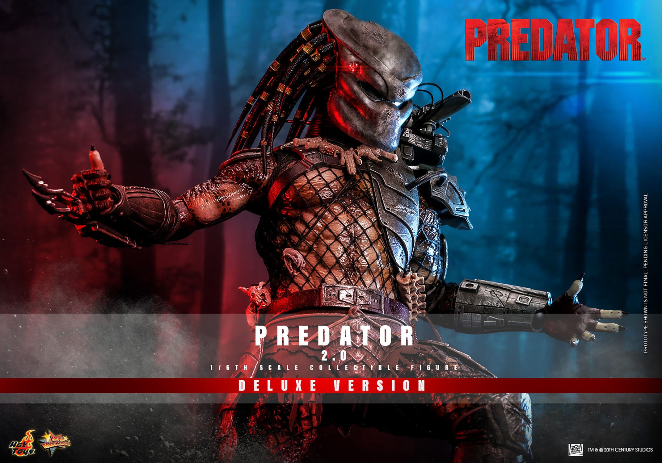 プレデター（PREDATOR）高品質タップ ビクトリーM 2個セット　新品未使用 Hot Toys Predator: Predator 2.0: Deluxe: 1/6th — Official Stockist