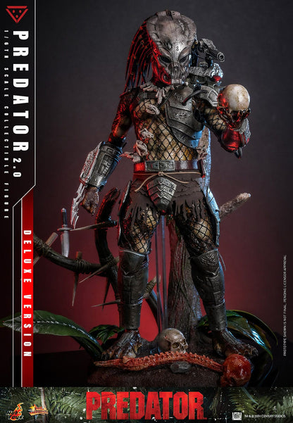 Predator: Predator 2.0: Deluxe: 1/6th - Hot Toys Action Figures