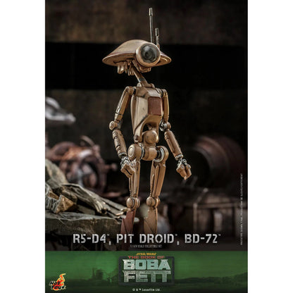 R5-D4, Pit Droid & BD-72: Star Wars: The Book Of Boba Fett - Hot Toys Action Figure