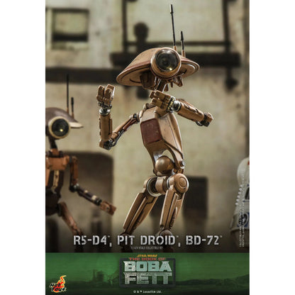 R5-D4, Pit Droid & BD-72: Star Wars: The Book Of Boba Fett - Hot Toys Action Figure