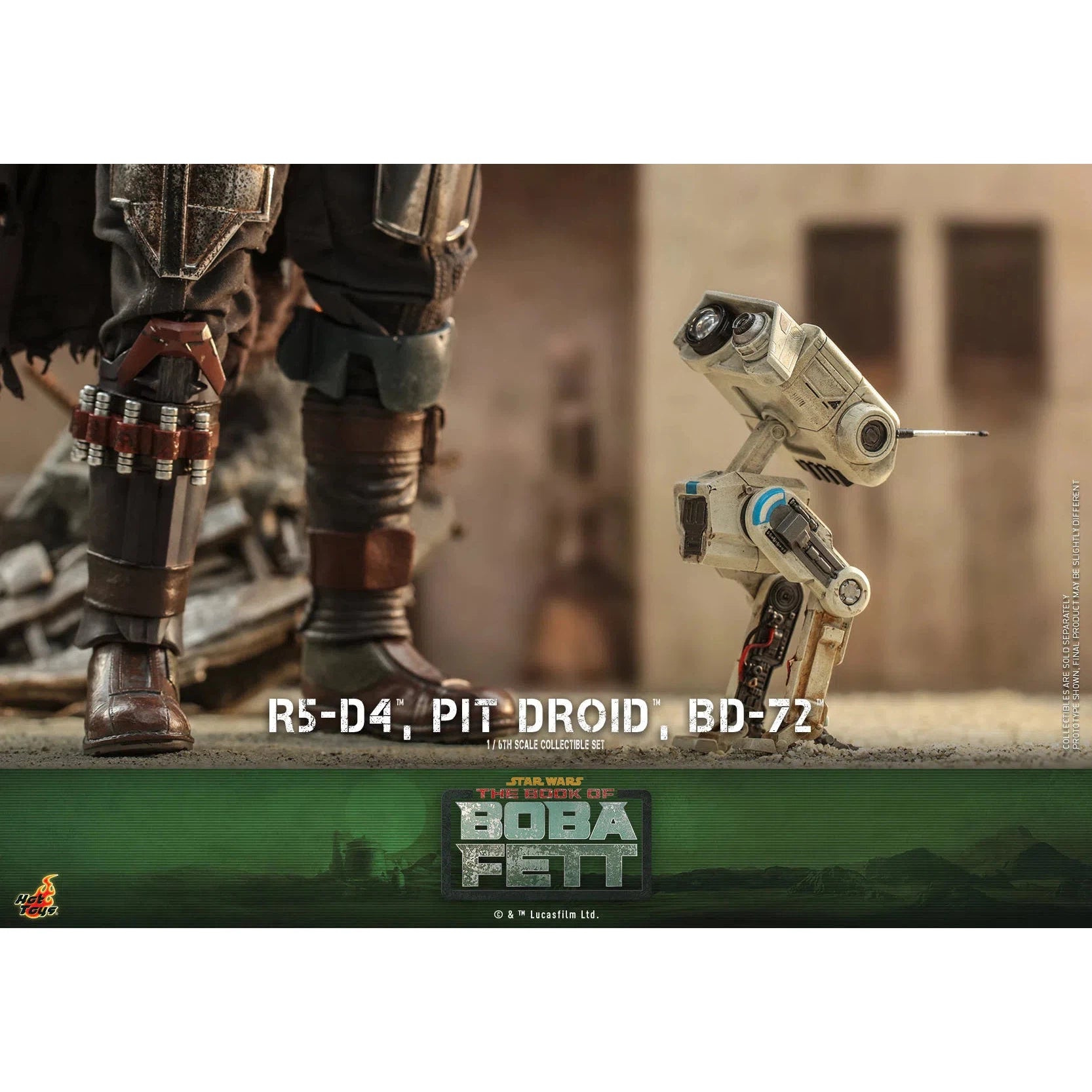 R5-D4, Pit Droid & BD-72: Star Wars: The Book Of Boba Fett Hot Toys
