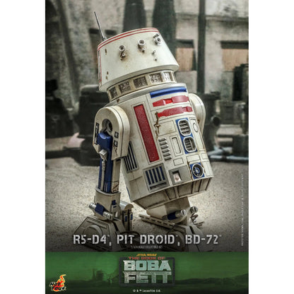 R5-D4, Pit Droid & BD-72: Star Wars: The Book Of Boba Fett - Hot Toys Action Figure