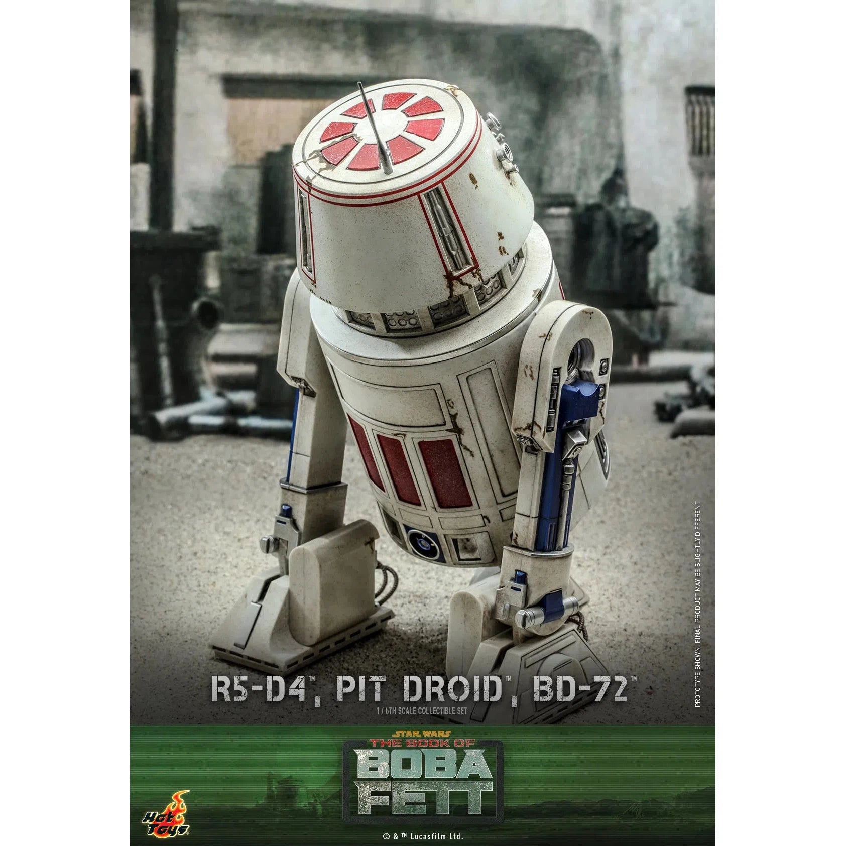 R5-D4, Pit Droid & BD-72: Star Wars: The Book Of Boba Fett Hot Toys