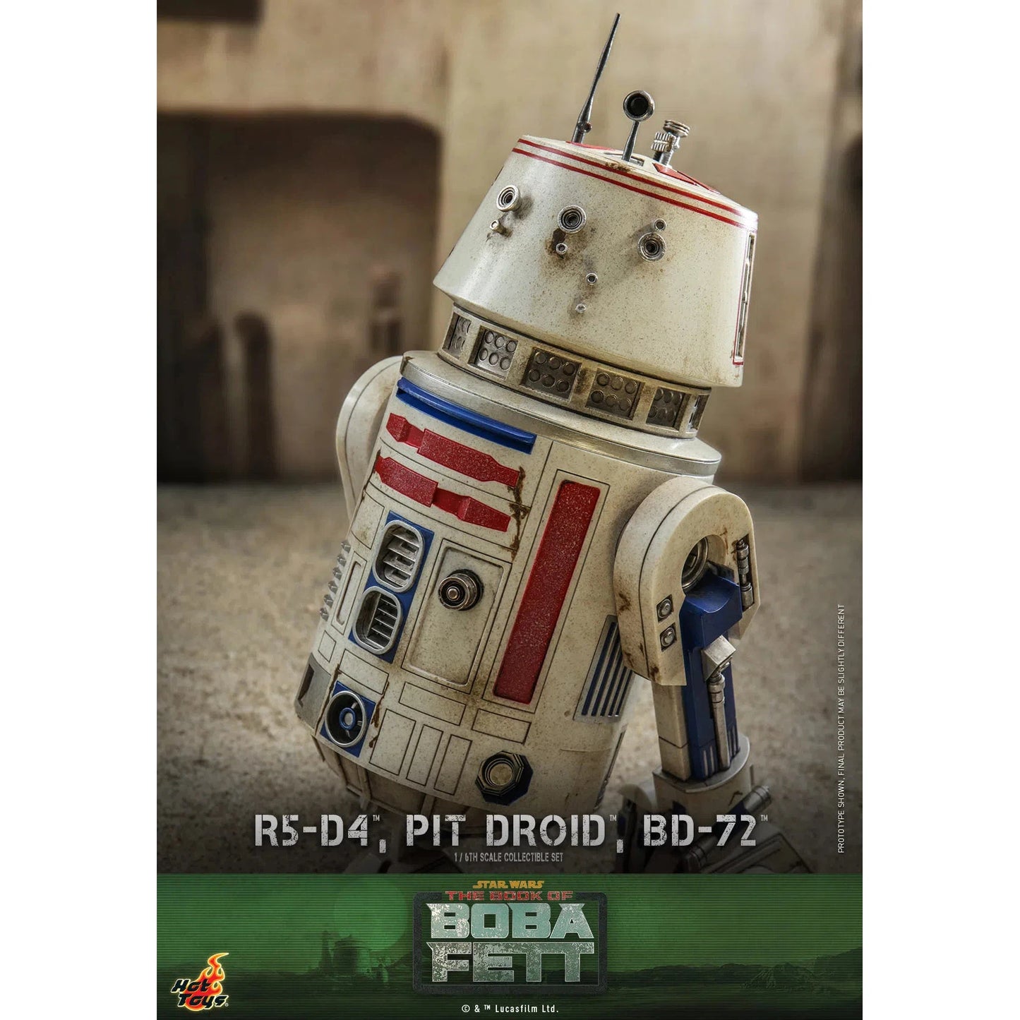 R5-D4, Pit Droid & BD-72: Star Wars: The Book Of Boba Fett Hot Toys