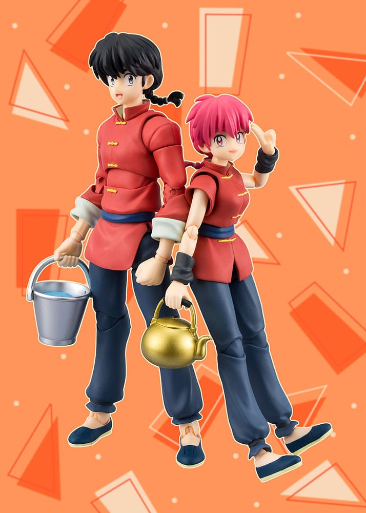 Ranma 1/2 S.H. Figuarts Action Figure Ranma - Bandai Tamashii Nations Action Figures
