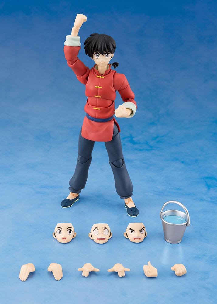 Ranma 1/2 S.H. Figuarts Action Figure Ranma Saotome 14 cm - Bandai Tamashii Nations Action figures