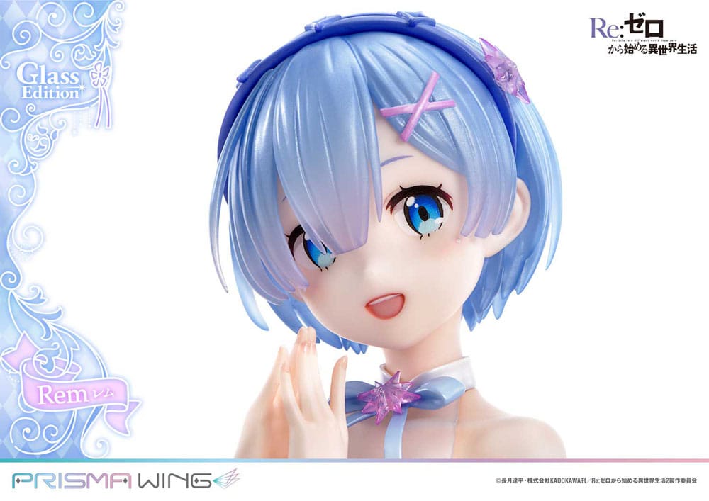 Re:Zero - Starting Life in Another World Prisma Wing PVC Statue 1/7 Rem Glass Edition 23 cm - Prime 1 Studio Statues