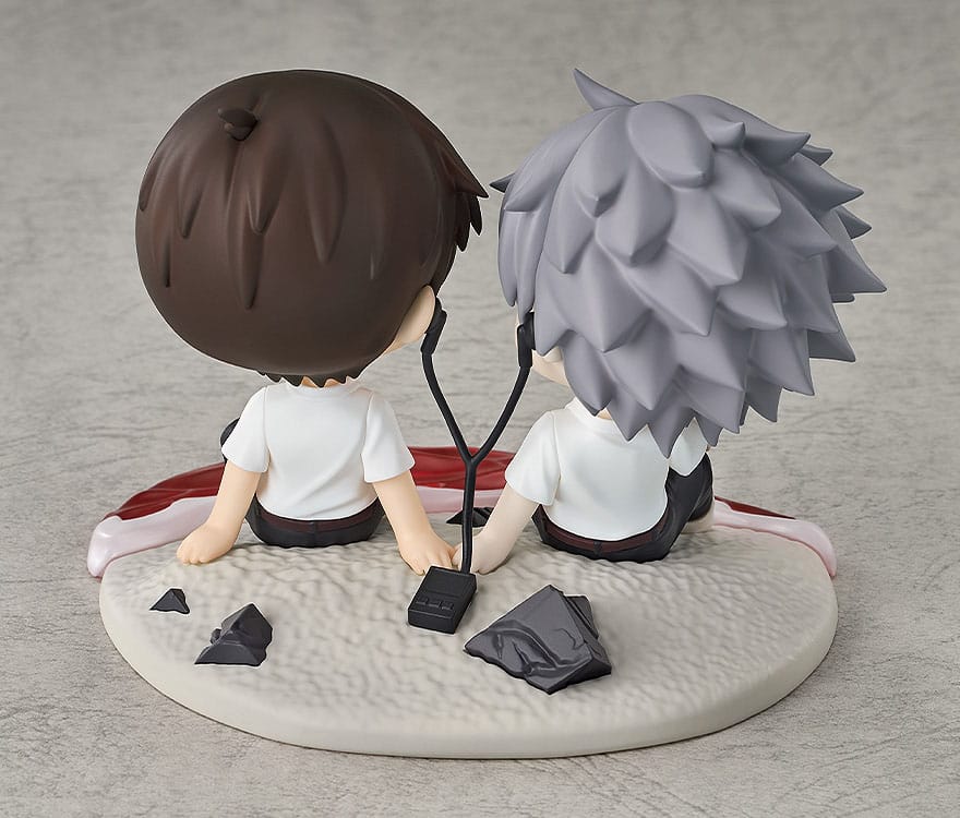 Rebuild of Evangelion Chibi Figure Shinji Ikari & Kaworu Nagisa - Good Smile Company Mini Figures