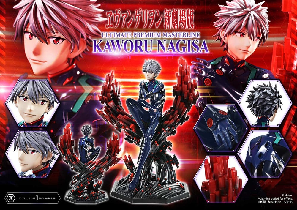 Rebuild of Evangelion: Kaworu Nagisa: Ultimate Premium Masterline 1/4 Scale Statue - Prime 1 Studio Statue