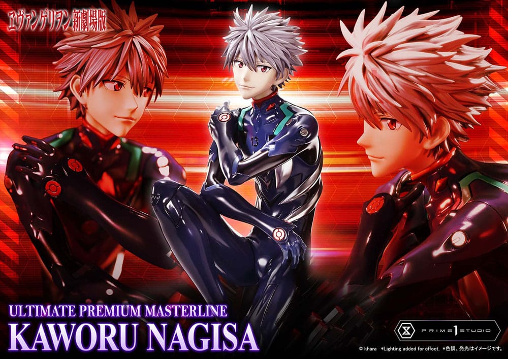 Rebuild of Evangelion: Kaworu Nagisa: Ultimate Premium Masterline 1/4 Scale Statue - Prime 1 Studio Statue