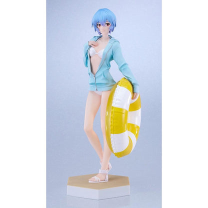 Rebuild of Evangelion Pop Up Parade L PVC Statue Beach Queens: Rei Ayanami 22 cm - Good Smile Company Statue