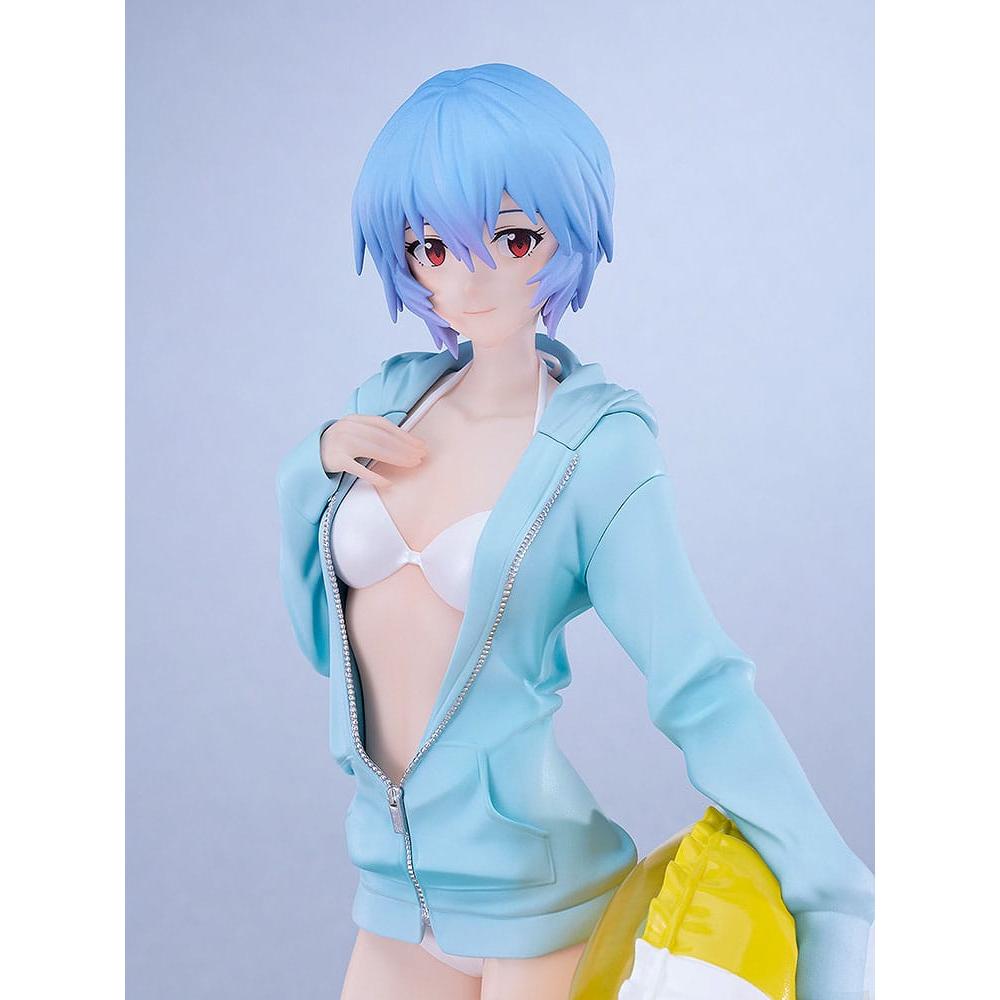 Rebuild of Evangelion Pop Up Parade L PVC Statue Beach Queens: Rei Ayanami 22 cm - Good Smile Company Statue