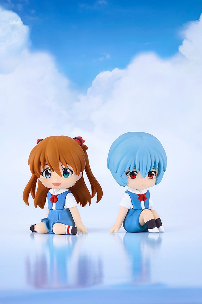 Rebuild of Evangelion Rubber Mascot Nendroid Plus Mini Figure Asuka Shikinami Langley 8 cm - Good Smile Company Mini-figures