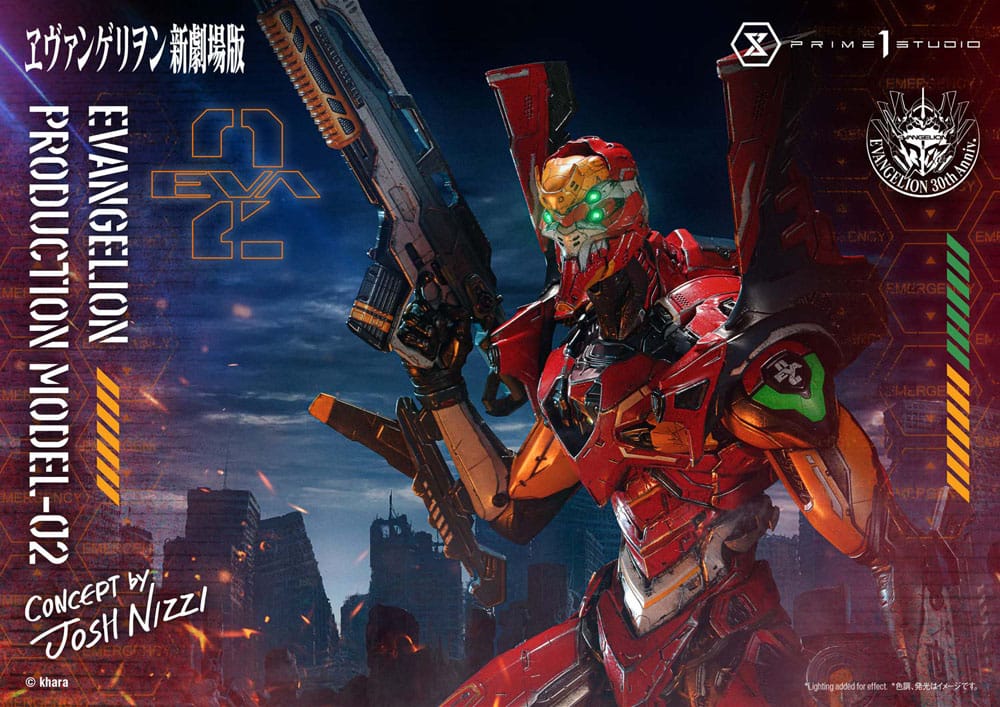 Rebuild of Evangelion Ultimate Diorama Masterline Series Statue Evangelion Production Model-02 (Concept By Josh Nizzi) 73 cm - Prime 1 Studio Statues