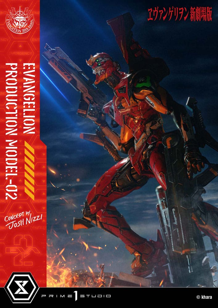 Rebuild of Evangelion Ultimate Diorama Masterline Series Statue Evangelion Production Model-02 (Concept By Josh Nizzi) 73 cm - Prime 1 Studio Statues