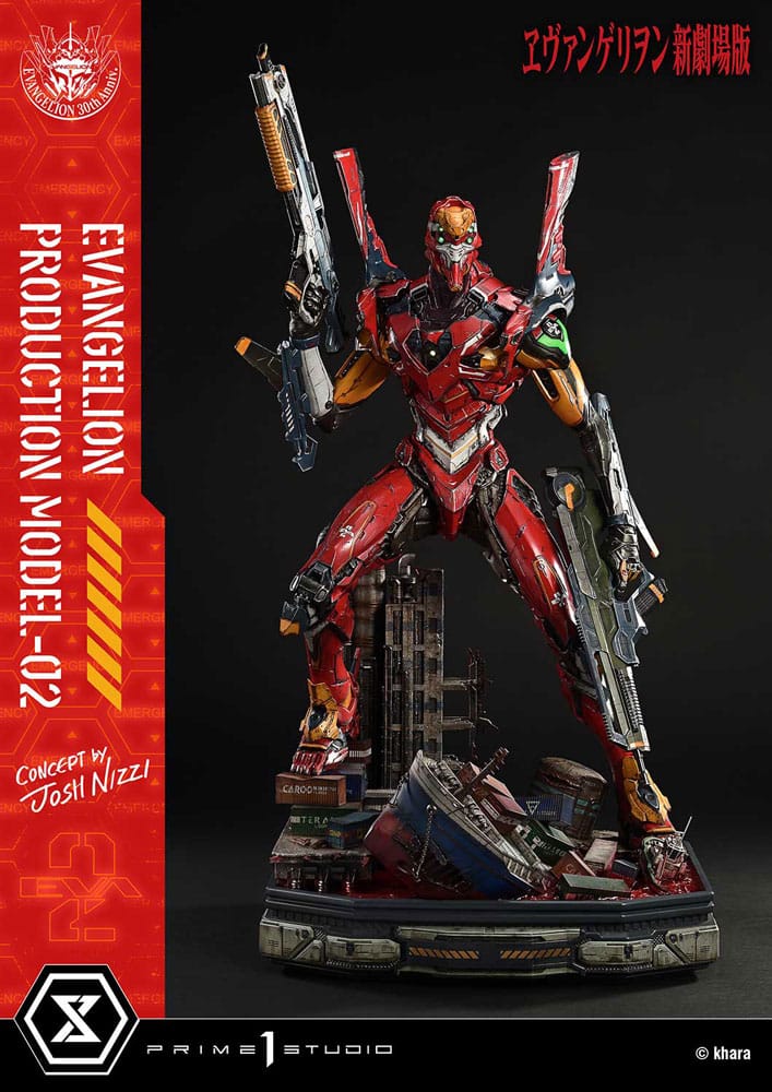 Rebuild of Evangelion Ultimate Diorama Masterline Series Statue Evangelion Production Model-02 (Concept By Josh Nizzi) 73 cm - Prime 1 Studio Statues