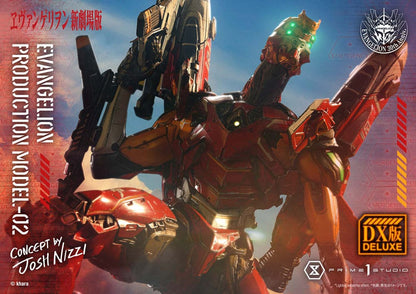 Rebuild of Evangelion Ultimate Diorama Masterline Series Statue Evangelion Production Model-02 (Concept By Josh Nizzi) Deluxe Version 73 cm - Prime 1 Studio Statues