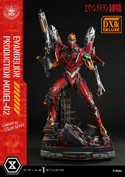 Rebuild of Evangelion Ultimate Diorama Masterline Series Statue Evangelion Production Model-02 (Concept By Josh Nizzi) Deluxe Version 73 cm - Prime 1 Studio Statues