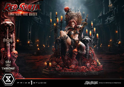 Red Sonja Long Live the Queen: Red Sonja: Throne Legacy: 1/3 Scale Statue - Prime 1 Studio Statue