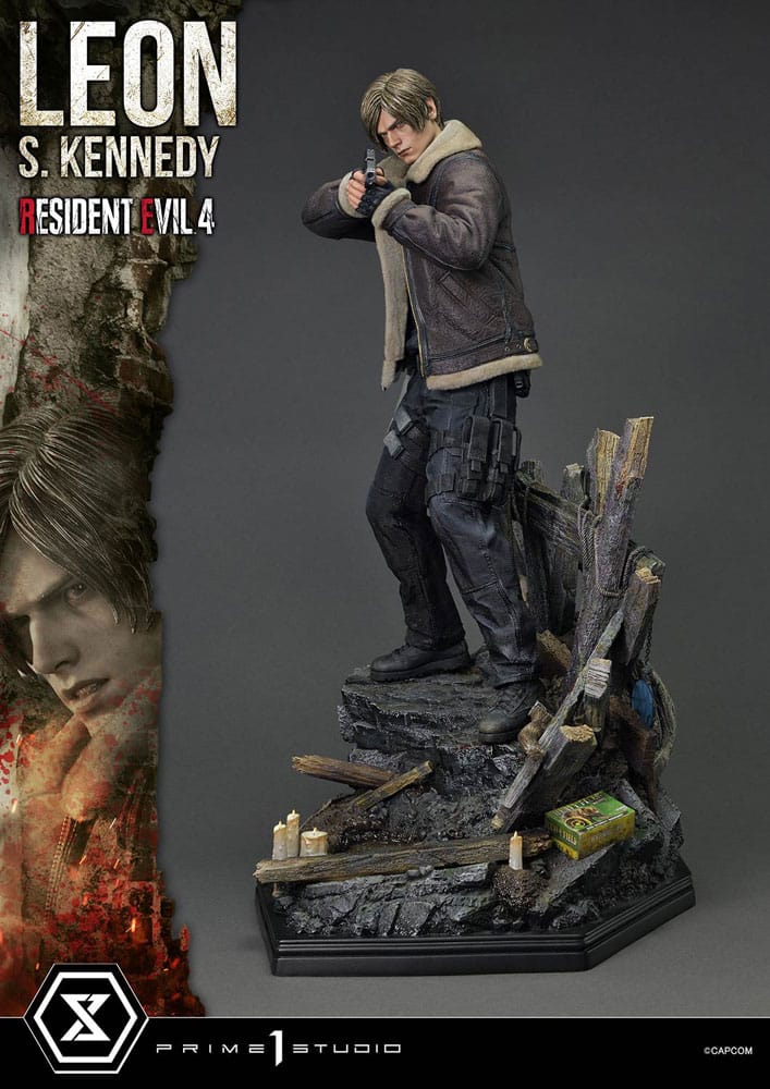 Resident Evil 4 Ultimate Premium Masterline Series Statue 1/4 Leon S. Kennedy 64 cm - Prime 1 Studio Statues