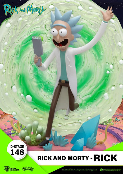 Rick & Morty D-Stage PVC Diorama Rick 14 cm - Beast Kingdom Toys Dioramas