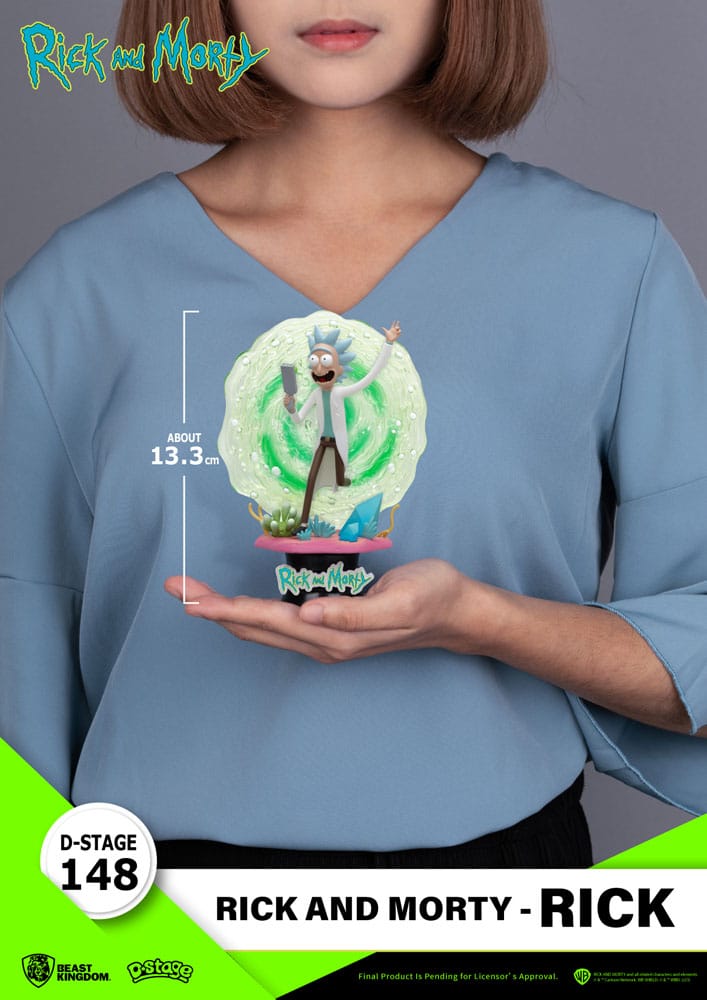 Rick & Morty D-Stage PVC Diorama Rick 14 cm - Beast Kingdom Toys Dioramas