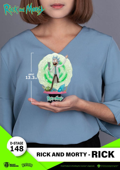 Rick & Morty D-Stage PVC Diorama Rick 14 cm - Beast Kingdom Toys Dioramas